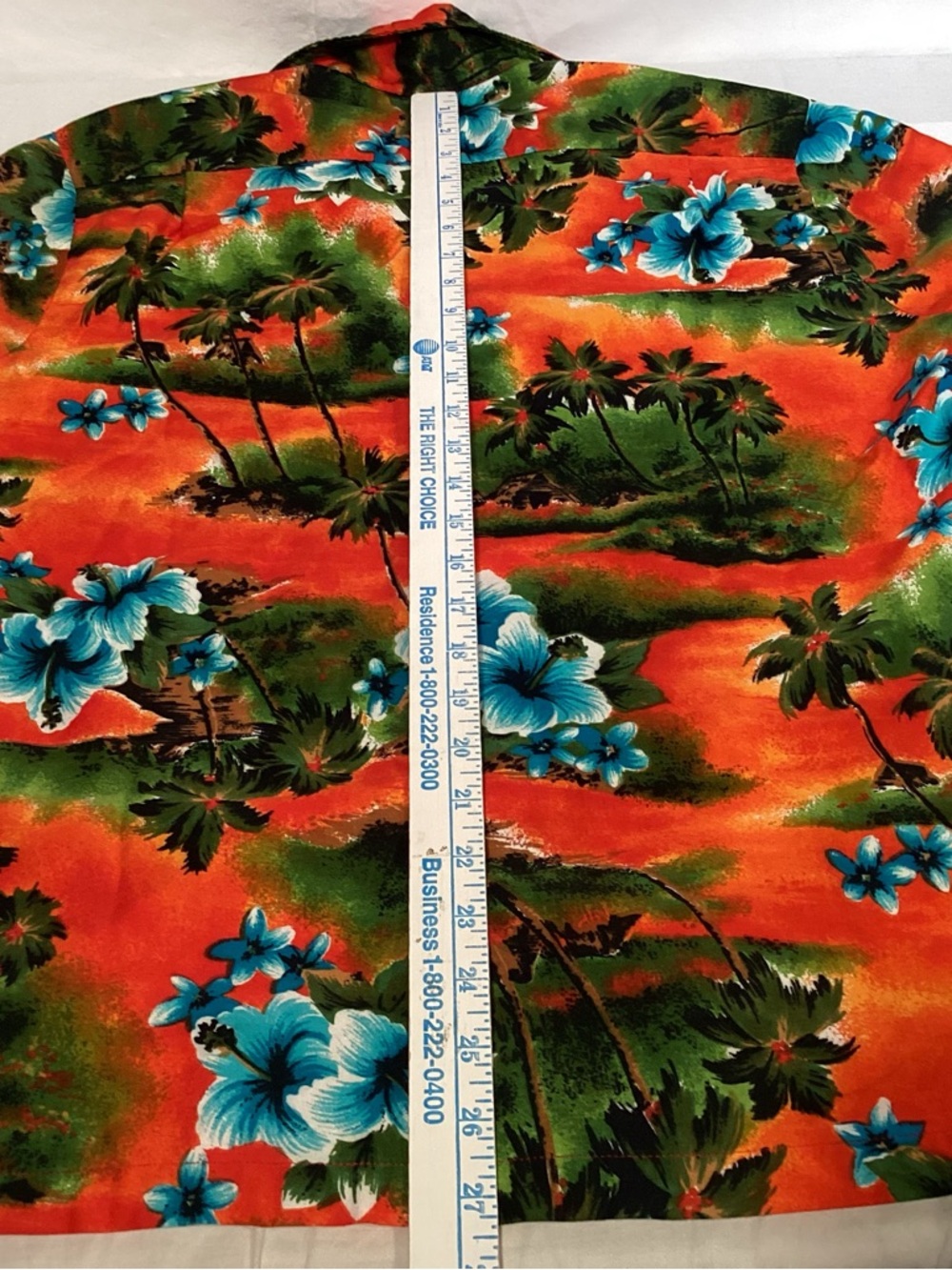 Vintage Hukilau Fashions Honolulu Men's Tropical Floral Hawaiian Camp Shirt - Picture 11 of 12
